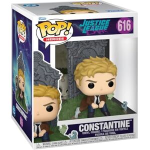 Funko POP! Deluxe: DC Comics Justice League Dark Constantine Collectable Vinyl Figure Gift Idea Official Merchandise Toys For Kids & Adults Model Figure for Collectors and Display Funko POP! Deluxe: DC Comics Justice League Dark Constantine Collectable Vinyl Figure Gift Idea Official Merchandise Toys For Kids & Adults Model Figure for Collectors and Display