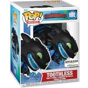 Funko POP! Premium: How to Train Your Dragon Toothless With Lightning Amazon Exclusive Collectable Vinyl Figure Gift Idea Official Merchandise Movies Fans Funko POP! Premium: How to Train Your Dragon Toothless With Lightning Amazon Exclusive Collectable Vinyl Figure Gift Idea Official Merchandise Movies Fans