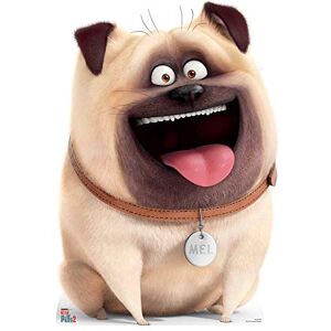 STAR CUTOUTS Ltd SC1379 Mel Pug Dog Secret Life of Pets Lifesize Cardboard Cutout/Standee/Standup Height 91cm Width 67cm Perfect for Fans, Collectors and Events, Multicolour STAR CUTOUTS Ltd SC1379 Mel Pug Dog Secret Life of Pets Lifesize Cardboard Cutout/Standee/Standup Height 91cm Width 67cm Perfect for Fans, Collectors and Events, Multicolour