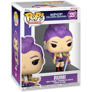 Funko Pop Animation: KPop Demon Hunters Rumi Collectable Vinyl Figure Gift Idea Official Merchandise Toys for Kids and Adults Movies Fans Funko Pop Animation: KPop Demon Hunters Rumi Collectable Vinyl Figure Gift Idea Official Merchandise Toys for Kids and Adults Movies Fans