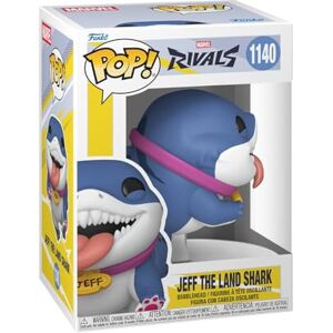 Funko Pop! Games: Marvel Rivals Jeff The Land Shark Collectable Vinyl Figure Official Merchandise Toys for Kids & Adults Superheroes Fans Model Figure for Collectors and Display Funko Pop! Games: Marvel Rivals Jeff The Land Shark Collectable Vinyl Figure Official Merchandise Toys for Kids & Adults Superheroes Fans Model Figure for Collectors and Display
