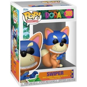 Funko Pop! Animation: Dora the Explorer Swiper Collectable Vinyl Figure Gift Idea Official Merchandise Toys for Kids & Adults TV Fans Model Figure for Collectors and Display Funko Pop! Animation: Dora the Explorer Swiper Collectable Vinyl Figure Gift Idea Official Merchandise Toys for Kids & Adults TV Fans Model Figure for Collectors and Display