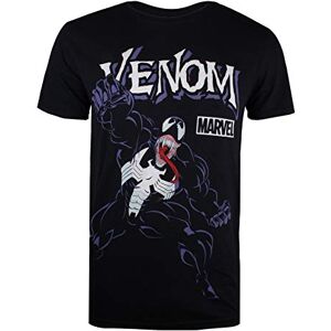 Marvel Press Marvel Men's Venom Attack T Shirt, Black (Black Blk), M UK Marvel Press Marvel Men's Venom Attack T Shirt, Black (Black Blk), M UK
