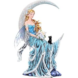 Nemesis Now Wind Moon Nene Thomas Figurine 24cm Blue Nemesis Now Wind Moon Nene Thomas Figurine 24cm Blue