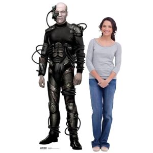 STAR CUTOUTS SC4831 Locutus of Borg (Patrick Stewart) Star Trek 180cm Lifesize Cardboard Cutout – Villain Display for Fans & Events STAR CUTOUTS SC4831 Locutus of Borg (Patrick Stewart) Star Trek 180cm Lifesize Cardboard Cutout – Villain Display for Fans & Events