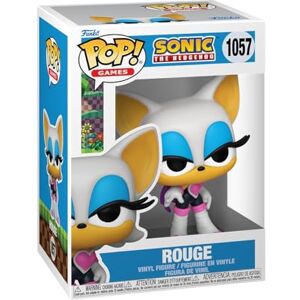Funko POP! Games: Sonic Rogue The Bat Rouge Sonic The Hedgehog Vinyl Collectible Figure Gift Idea Official Merchandise Toy for Children and Adults Video Games Fans Funko POP! Games: Sonic Rogue The Bat Rouge Sonic The Hedgehog Vinyl Collectible Figure Gift Idea Official Merchandise Toy for Children and Adults Video Games Fans