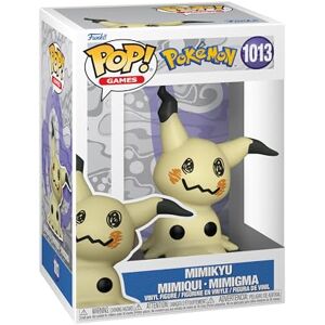 Funko POP! Games: Pokemon Mimikyu Collectable Vinyl Figure Gift Idea Official Merchandise Toys for Kids & Adults Video Games Fans Model Figure for Collectors and Display Funko POP! Games: Pokemon Mimikyu Collectable Vinyl Figure Gift Idea Official Merchandise Toys for Kids & Adults Video Games Fans Model Figure for Collectors and Display