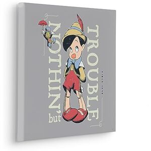 Komar Stretcher Frame Picture Hey Pinocchio Size 40 x 40 cm Children's Room Picture, Wall Picture, Children's Room Komar Stretcher Frame Picture Hey Pinocchio Size 40 x 40 cm Children's Room Picture, Wall Picture, Children's Room