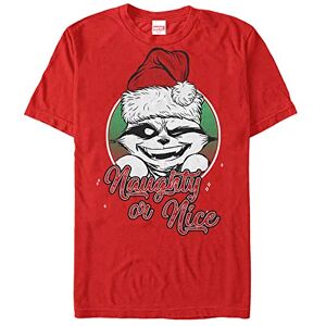 Marvel Guardians of The Galaxy-Rocket Greetings Organic Short Sleeve T-Shirt, Red, L Marvel Guardians of The Galaxy-Rocket Greetings Organic Short Sleeve T-Shirt, Red, L