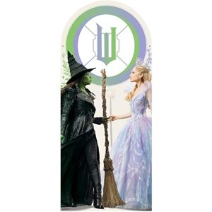 STAR CUTOUTS SC4786 Wicked For Good Movie Glinda Upland & Elphaba Thropp Stylish Wicked Backdrop Cardboard Cutout 185cm – Ideal for Events, Photos & Fans STAR CUTOUTS SC4786 Wicked For Good Movie Glinda Upland & Elphaba Thropp Stylish Wicked Backdrop Cardboard Cutout 185cm – Ideal for Events, Photos & Fans