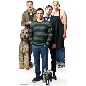 STAR CUTOUTS SC1634 Friday Night Dinner Family Jonny, Adam, Jim & Dad Lifesize Cardboard Cutout – Iconic Sitcom Display for Fans & Gifts STAR CUTOUTS SC1634 Friday Night Dinner Family Jonny, Adam, Jim & Dad Lifesize Cardboard Cutout – Iconic Sitcom Display for Fans & Gifts