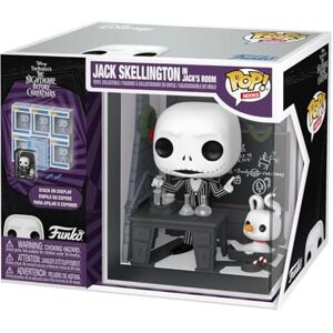 Funko POP! Nooks: Disney The Night Before Christmas (TNBC) Jack Skellington in Jack's Room Stack or display Collectable Vinyl Figure Gift Idea Official Merchandise Funko POP! Nooks: Disney The Night Before Christmas (TNBC) Jack Skellington in Jack's Room Stack or display Collectable Vinyl Figure Gift Idea Official Merchandise