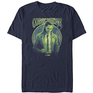 Marvel Loki-Cosmicalloki Wrong Organic Short Sleeve T-Shirt, Navy Blue, L Marvel Loki-Cosmicalloki Wrong Organic Short Sleeve T-Shirt, Navy Blue, L