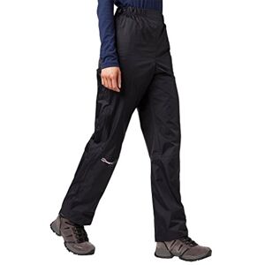 Berghaus Deluge Waterproof Breathable Overtrousers Durable Comfortable Trousers, Black, 8 Berghaus Deluge Waterproof Breathable Overtrousers Durable Comfortable Trousers, Black, 8