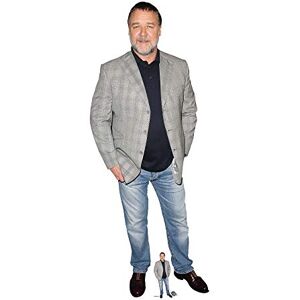STAR CUTOUTS CS874 Russell Crowe Actor Lifesize Cardboard Cutout with Free Mini Standee, Star, Multicolour, Regular STAR CUTOUTS CS874 Russell Crowe Actor Lifesize Cardboard Cutout with Free Mini Standee, Star, Multicolour, Regular