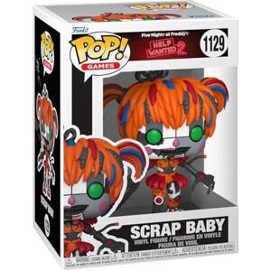 Funko POP! Games: Five Nights at Freddy's Help Wanted 2 Scrap Baby Collectable Vinyl Figure Gift Idea Official Merchandise Toys for Kids & Adults Video Games Fans Funko POP! Games: Five Nights at Freddy's Help Wanted 2 Scrap Baby Collectable Vinyl Figure Gift Idea Official Merchandise Toys for Kids & Adults Video Games Fans