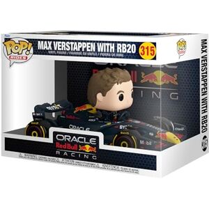 Funko POP! Rides Super Deluxe: Red Bull Max Verstappen with RB20 Collectable Vinyl Figure Gift Idea Official Merchandise Toys For Kids & Adults Model Figure for Collectors and Display Funko POP! Rides Super Deluxe: Red Bull Max Verstappen with RB20 Collectable Vinyl Figure Gift Idea Official Merchandise Toys For Kids & Adults Model Figure for Collectors and Display
