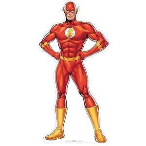 STAR CUTOUTS The Flash (DC Comics) Life Size Cardboard Cut, Multi-Colour, 184 x 93 x 184 cm STAR CUTOUTS The Flash (DC Comics) Life Size Cardboard Cut, Multi-Colour, 184 x 93 x 184 cm