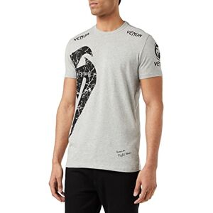 Venum Men Giant T-Shirt, Grey/Black, Medium Venum Men Giant T-Shirt, Grey/Black, Medium