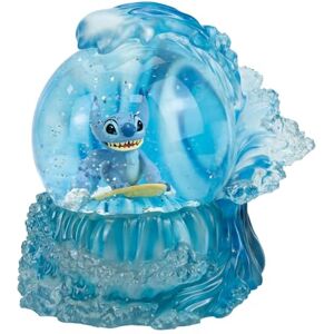 Enesco Disney Showcase Collection Stitch Surfing Waterball, height 15cm Enesco Disney Showcase Collection Stitch Surfing Waterball, height 15cm