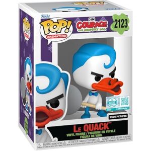 Funko Pop! Supreme LE: Courage The Cowardly Dog Le Quack Collectable Vinyl Figure Gift Idea Official Merchandise Toys for Kids & Adults Cartoon Fans Model Figure for Collectors Funko Pop! Supreme LE: Courage The Cowardly Dog Le Quack Collectable Vinyl Figure Gift Idea Official Merchandise Toys for Kids & Adults Cartoon Fans Model Figure for Collectors