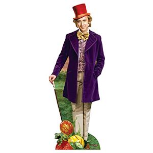 STAR CUTOUTS SC1650 Willy Wonka (Gene Wilder) Life Size Cardboard Cutout with Free Mini Cut Out Perfect for Birthdays, Gifts, Parties & Fans STAR CUTOUTS SC1650 Willy Wonka (Gene Wilder) Life Size Cardboard Cutout with Free Mini Cut Out Perfect for Birthdays, Gifts, Parties & Fans