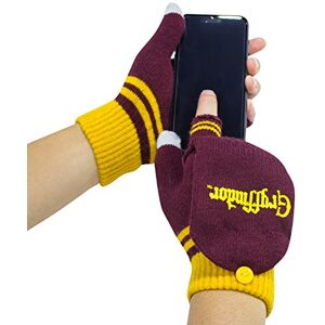 Cinereplicas Harry Potter Mitten Gloves Magic Touchscreen Officially licensed Gryffindor Red & Yellow Cinereplicas Harry Potter Mitten Gloves Magic Touchscreen Officially licensed Gryffindor Red & Yellow