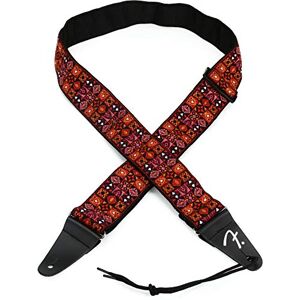 Fender ® Festival Guitar Strap Vintage Inspired Woven Red Mosaic Design, 0990638009 Fender ® Festival Guitar Strap Vintage Inspired Woven Red Mosaic Design, 0990638009