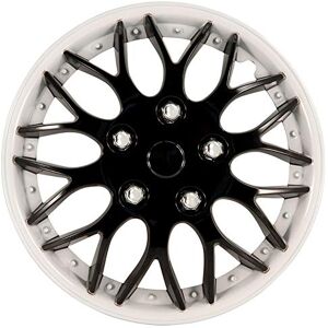 AUTO-STYLE AutoStyle Set wheel covers Missouri 15-inch black/white rim AUTO-STYLE AutoStyle Set wheel covers Missouri 15-inch black/white rim