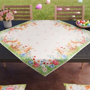 Petti Artigiani Italiani - Easter Table Centerpiece - 90x90 cm - Italian Craftsmanship Petti Artigiani Italiani - Easter Table Centerpiece - 90x90 cm - Italian Craftsmanship
