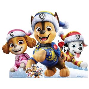 STAR CUTOUTS SC4777 PAW Patrol Christmas Group Chase, Marshall & Skye Cardboard Cutout Height 95cm STAR CUTOUTS SC4777 PAW Patrol Christmas Group Chase, Marshall & Skye Cardboard Cutout Height 95cm