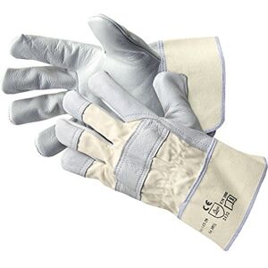 Jah 1-12-29 Leather Gloves 10 Pairs Standard Natural Size 10.5 Jah 1-12-29 Leather Gloves 10 Pairs Standard Natural Size 10.5