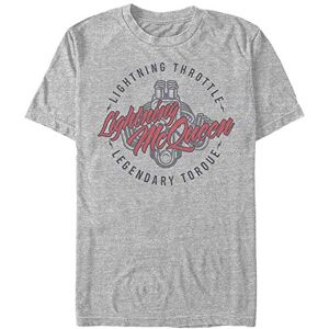 Disney Unisex Cars McQueen Engine Organic Short Sleeve T-Shirt T-Shirt Grey (Grey Blend) M Disney Unisex Cars McQueen Engine Organic Short Sleeve T-Shirt T-Shirt Grey (Grey Blend) M