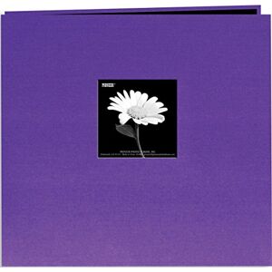 Pioneer Book Cloth Cover Post Bound Album 12"X12"-Grape Purple, fabric polypropylene vinyl polyvinyl chloride, 12" x 12 Pioneer Book Cloth Cover Post Bound Album 12"X12"-Grape Purple, fabric polypropylene vinyl polyvinyl chloride, 12" x 12