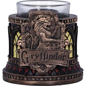 Nemesis Now Harry Potter Gryffindor Tea Light Holder 7.5cm, Resin, Bronze, Officially Licensed Harry Potter Merchandise, Gryffindor Candle Holder, Cast in the Finest Resin, Expertly Hand-Painted Nemesis Now Harry Potter Gryffindor Tea Light Holder 7.5cm, Resin, Bronze, Officially Licensed Harry Potter Merchandise, Gryffindor Candle Holder, Cast in the Finest Resin, Expertly Hand-Painted