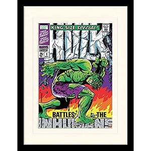 Pyramid MARVEL MP11232P-PL Incredible Hulk (Inhumans) 30x40 cm Mounted & Framed Pyramid MARVEL MP11232P-PL Incredible Hulk (Inhumans) 30x40 cm Mounted & Framed
