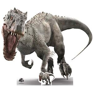 STAR CUTOUTS Ltd SC1295 Official Star Indominus (Face On Roar) Jurassic World Dinosaur Cardboard Cutout Perfect for Parties, Events, Collectors and Gifts 118cm Tall, Solid, Large STAR CUTOUTS Ltd SC1295 Official Star Indominus (Face On Roar) Jurassic World Dinosaur Cardboard Cutout Perfect for Parties, Events, Collectors and Gifts 118cm Tall, Solid, Large