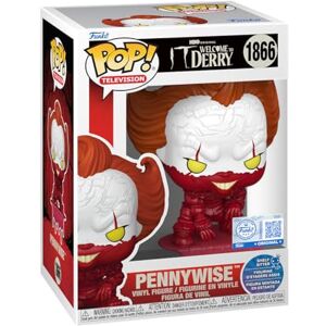 Funko POP! Television: IT Welcome to Derry Pennywise Amazon Exclusive Collectable Vinyl Figure Gift Idea Official Merchandise Toys For Kids & Adults Model Figure for Collectors Funko POP! Television: IT Welcome to Derry Pennywise Amazon Exclusive Collectable Vinyl Figure Gift Idea Official Merchandise Toys For Kids & Adults Model Figure for Collectors