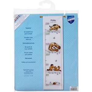 Vervaco Counted Cross Stitch Height Chart: Playing Dogs, Other, NA, 18 x 70cm Vervaco Counted Cross Stitch Height Chart: Playing Dogs, Other, NA, 18 x 70cm