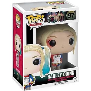 Funko POP! Movies: Suicide Squad Harley Quinn Collectable Vinyl Figure Gift Idea Official Merchandise Toys for Kids & Adults Movies Fans Model Figure for Collectors and Display Funko POP! Movies: Suicide Squad Harley Quinn Collectable Vinyl Figure Gift Idea Official Merchandise Toys for Kids & Adults Movies Fans Model Figure for Collectors and Display