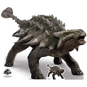 STAR CUTOUTS Ltd Star SC1283 Ankylosaurus Dinosaur Cardboard Cutout-Ideal for Jurassic Park Theme Parties, Birthdays, Fans & Events, Solid, Large STAR CUTOUTS Ltd Star SC1283 Ankylosaurus Dinosaur Cardboard Cutout-Ideal for Jurassic Park Theme Parties, Birthdays, Fans & Events, Solid, Large