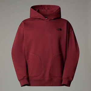 The North Face Unisex Nse Oversized Hooded Sweatshirt, Sumac, S The North Face Unisex Nse Oversized Hooded Sweatshirt, Sumac, S