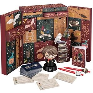 Paladone Harry Potter 24 Day Christmas Advent Calendar Premium Gift Wizard Wand Light Toys & Games Gadgets Stocking Filler Officially Licensed Wizarding World Merchandise Novelty Gift Paladone Harry Potter 24 Day Christmas Advent Calendar Premium Gift Wizard Wand Light Toys & Games Gadgets Stocking Filler Officially Licensed Wizarding World Merchandise Novelty Gift