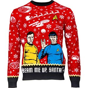 Numskull Star Trek Beam Me Up Santa Official Unisex Knitted Jumper, XX-Small-Ugly Novelty Christmas Sweater Gift Numskull Star Trek Beam Me Up Santa Official Unisex Knitted Jumper, XX-Small-Ugly Novelty Christmas Sweater Gift