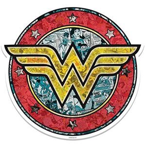 STAR CUTOUTS WA038 Wonder Woman Shield Wall Cardboard Cutout Perfect for Birthdays, Gifts, Parties & Fans STAR CUTOUTS WA038 Wonder Woman Shield Wall Cardboard Cutout Perfect for Birthdays, Gifts, Parties & Fans