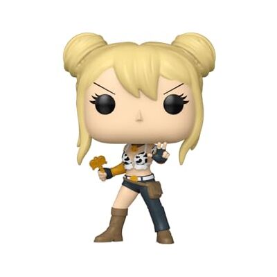 Funko POP! Animation: Fairy Tail 100 Years Quest Lucy Collectable Vinyl Figure Gift Idea Official Merchandise Toys For Kids & Adults Model Figure for Collectors and Display Funko POP! Animation: Fairy Tail 100 Years Quest Lucy Collectable Vinyl Figure Gift Idea Official Merchandise Toys For Kids & Adults Model Figure for Collectors and Display