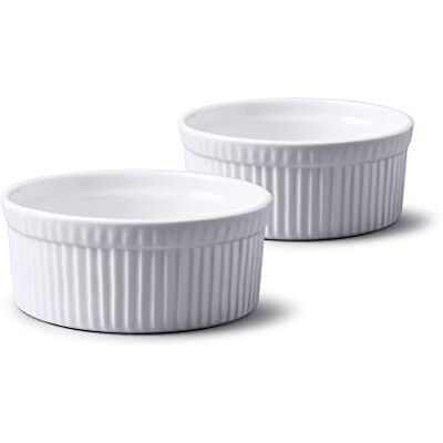 WM Bartleet & Sons - Porcelain Ramekin - 11.5cm - White - Ramekin WM Bartleet & Sons - Porcelain Ramekin - 11.5cm - White - Ramekin