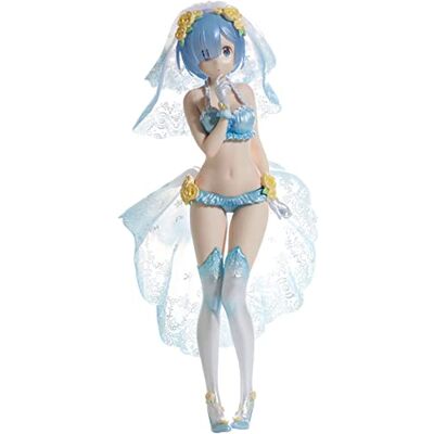 BANPRESTO Action Figure Rem Re:Zero Starting Life In Another World Chronicle Exq 22 cm BP18223 Multicolor BANPRESTO Action Figure Rem Re:Zero Starting Life In Another World Chronicle Exq 22 cm BP18223 Multicolor