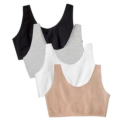 Fruit of the Loom Women's Built Up Tank Style Sports Bra - Value Pack Fruit of the Loom Women's Built Up Tank Style Sports Bra - Value Pack