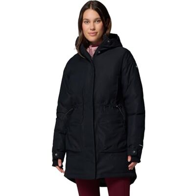 Columbia Women's Harmony Falls Parka, Winter Parka, Black, X-Large Columbia Women's Harmony Falls Parka, Winter Parka, Black, X-Large